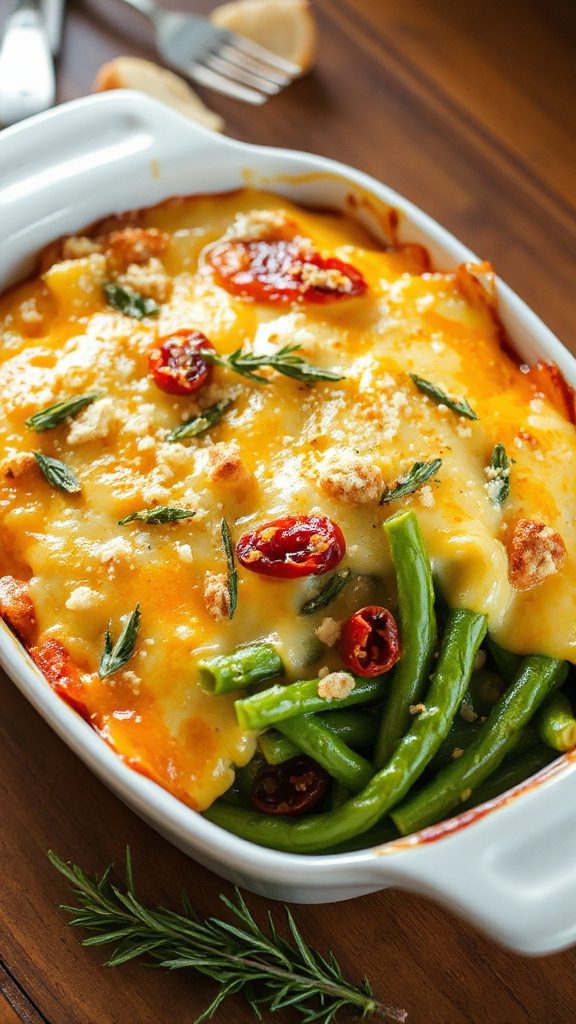 mediterranean gruy re bean casserole