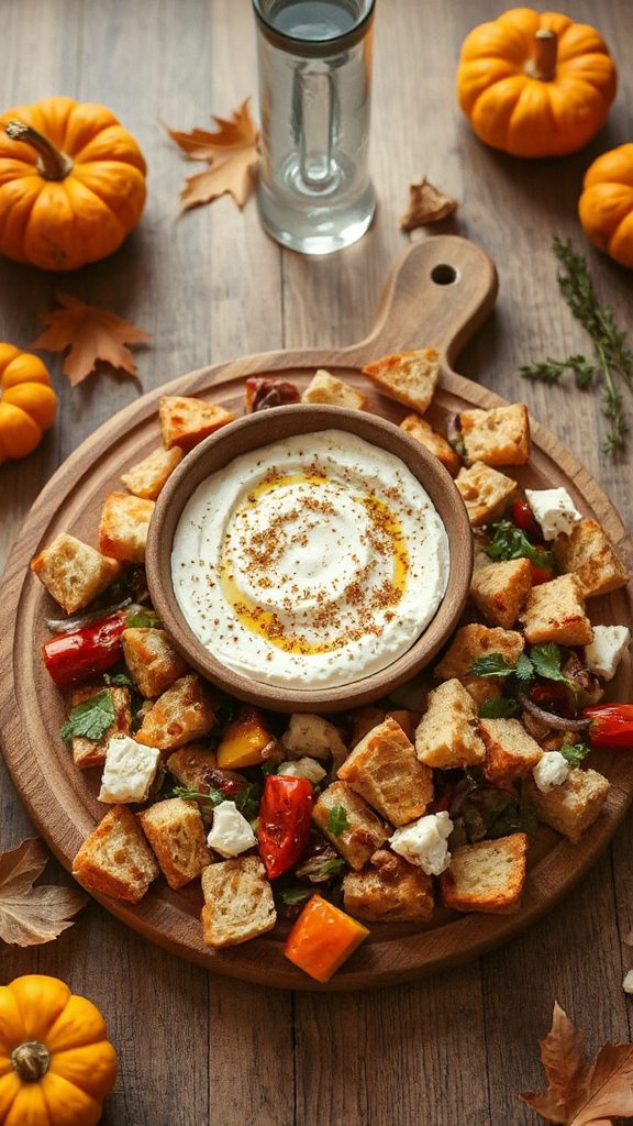 mediterranean labneh feta stuffing