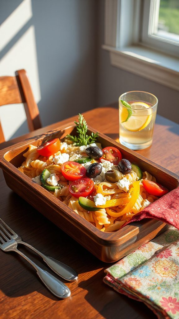 mediterranean pasta salad recipe