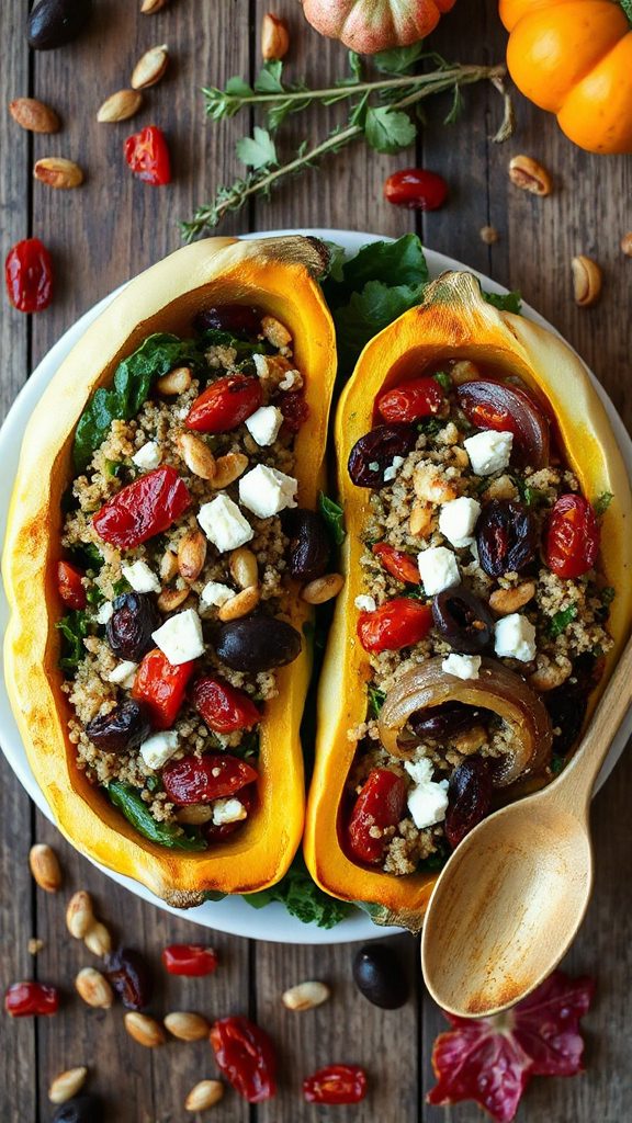mediterranean stuffed squash recipe mediterranean stuffed squash recipe