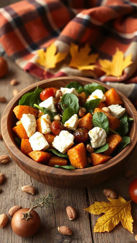 mediterranean sweet potato bowl
