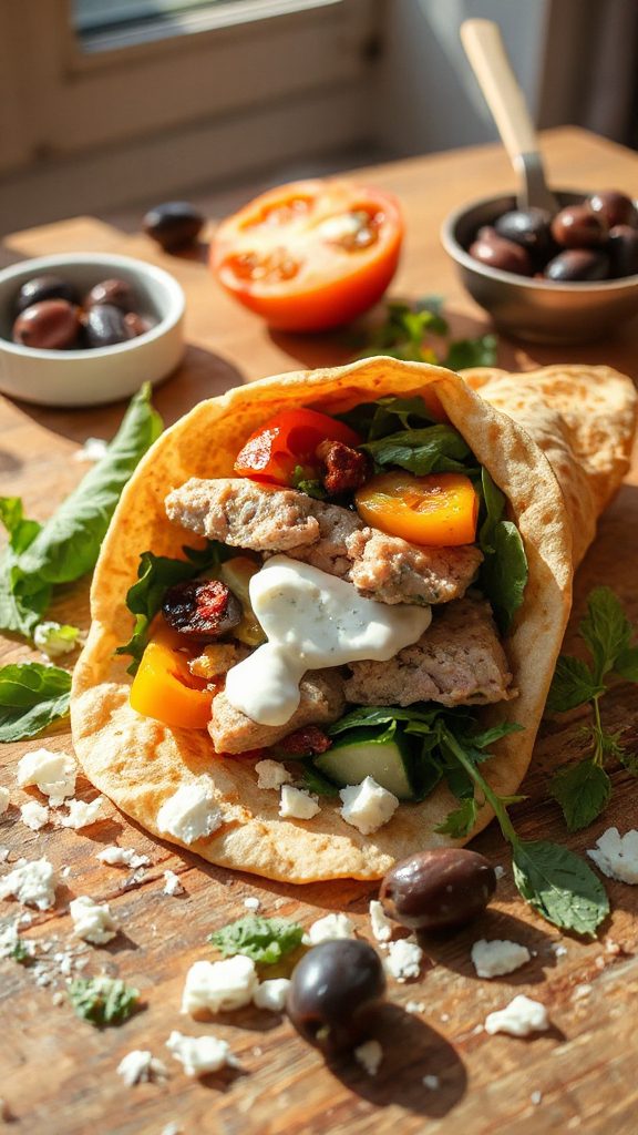 mediterranean tuna wrap recipe mediterranean tuna wrap recipe