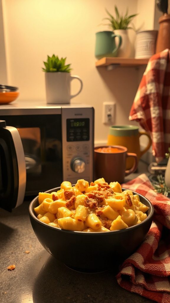 microwave mac and cheese