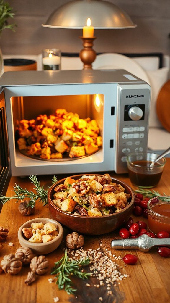 microwave stuffing preparation made easy