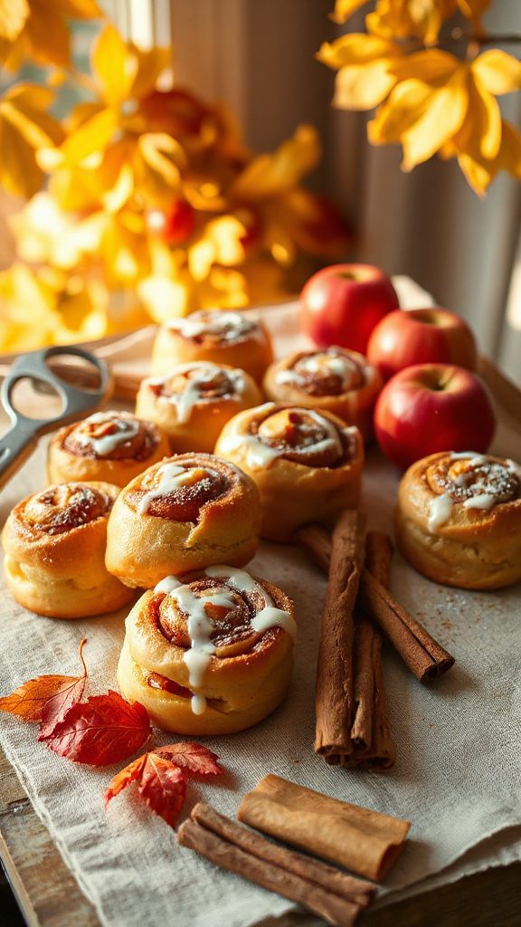 mini apple cinnamon treats