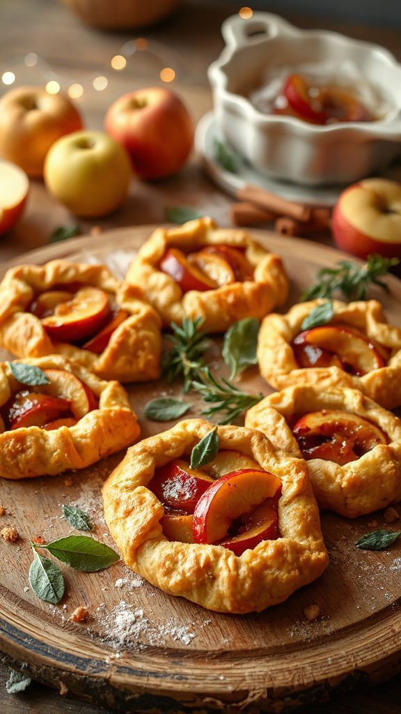 mini apple galettes recipe