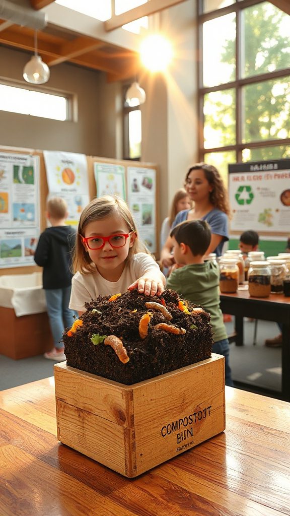 mini compost bin project