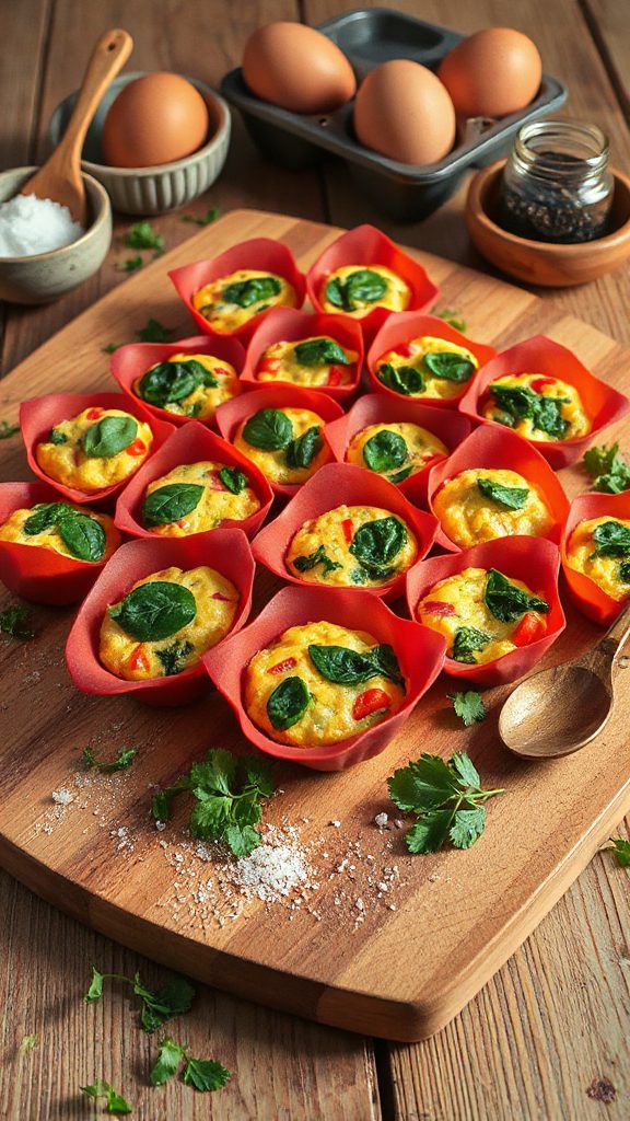 mini frittatas for breakfast