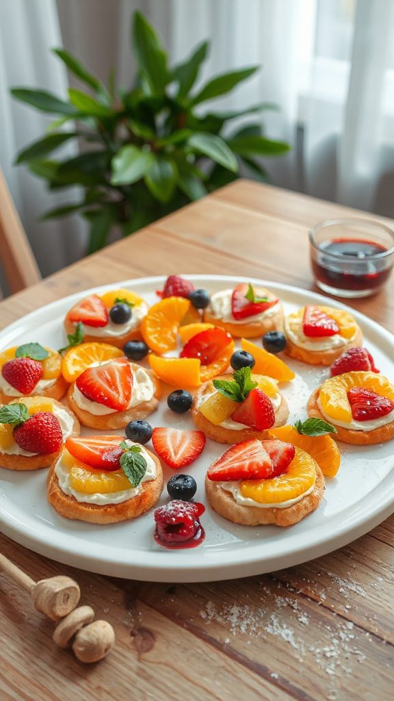 mini fruit pizza recipe