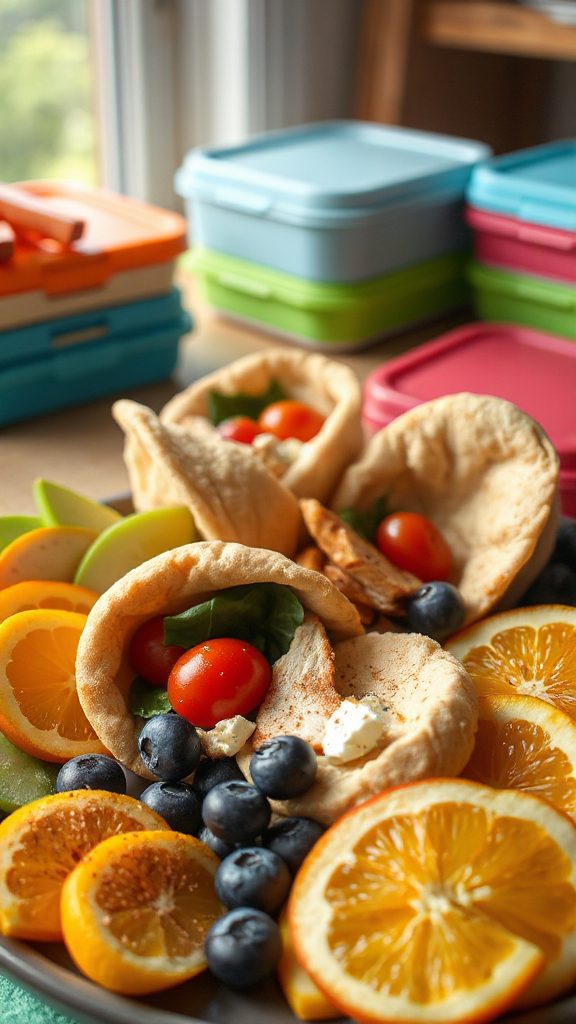 mini healthy snack pockets