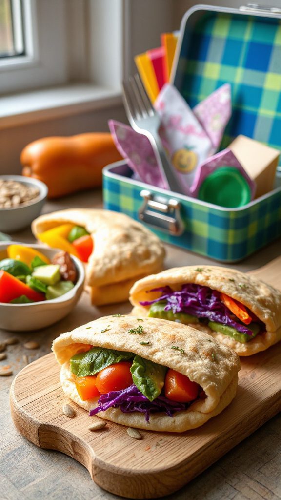 mini pita pocket fillings