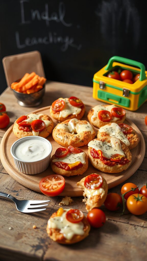 mini pizza bagels recipe mini pizza bagels recipe
