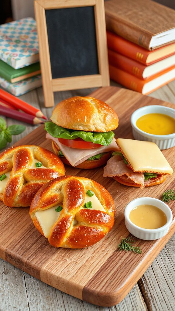 mini pretzel sandwich recipe