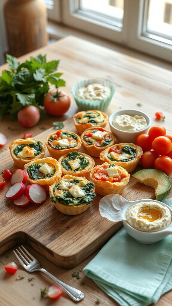 mini quiches for lunch mini quiches for lunch
