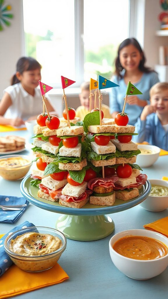 mini sandwich skewers recipe mini sandwich skewers recipe