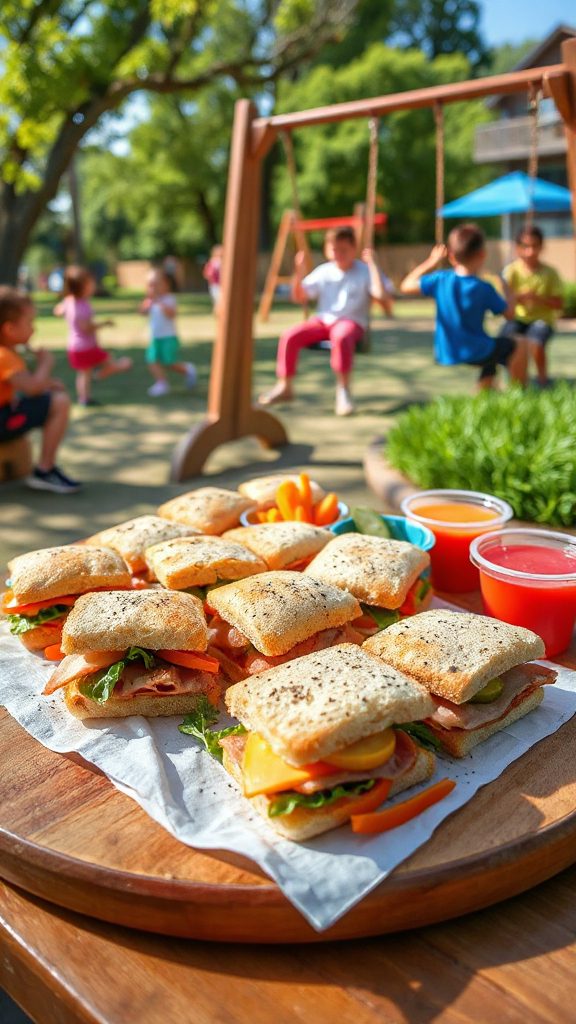mini sandwiches for kids