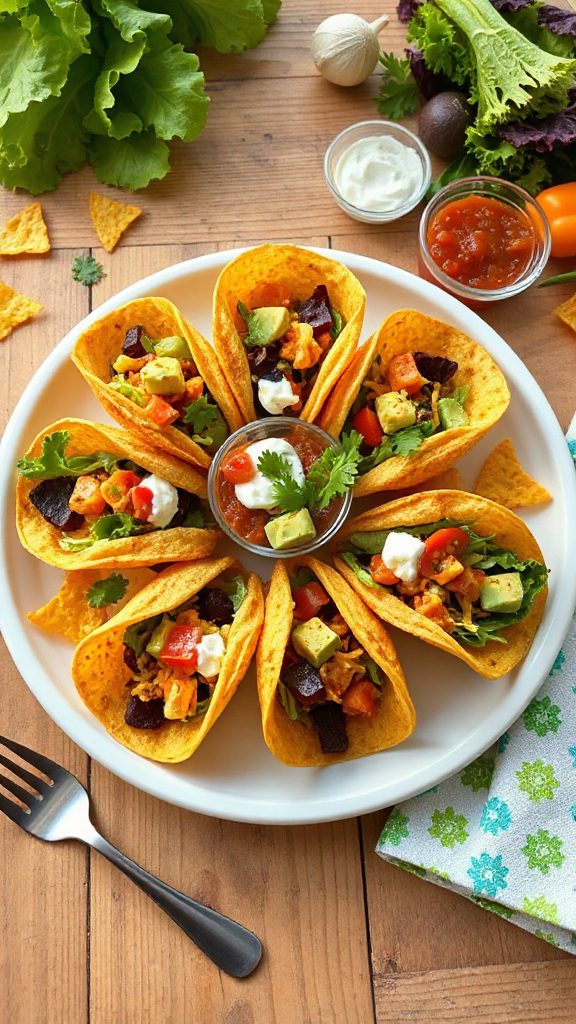 mini taco cups recipe