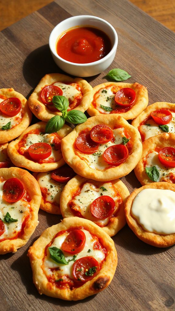 miniature pizza snacks recipe