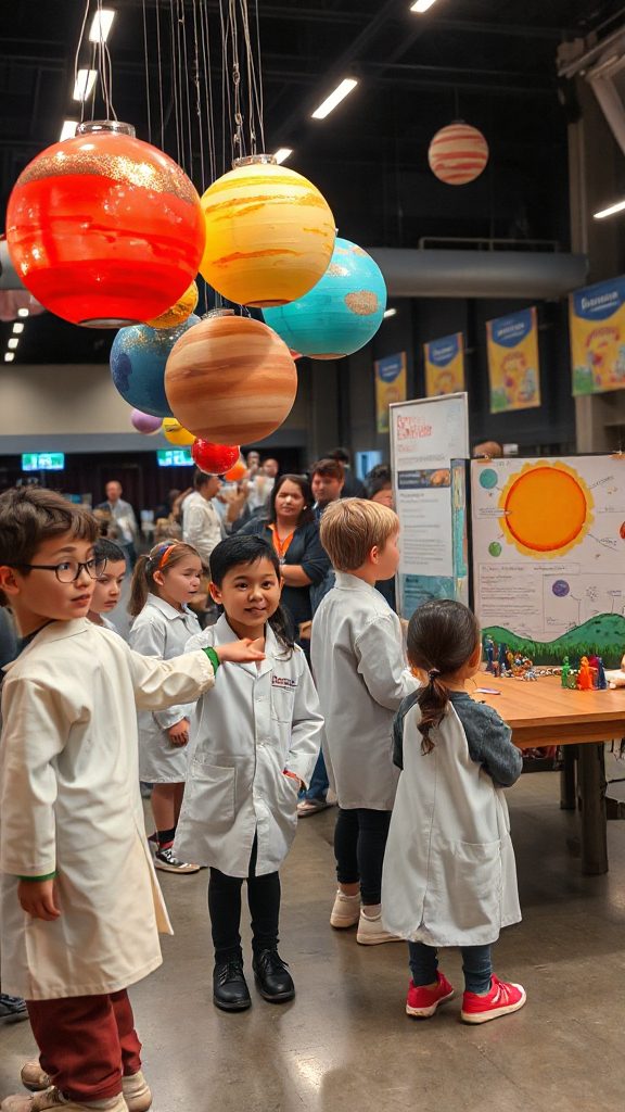 miniature planetarium craft project