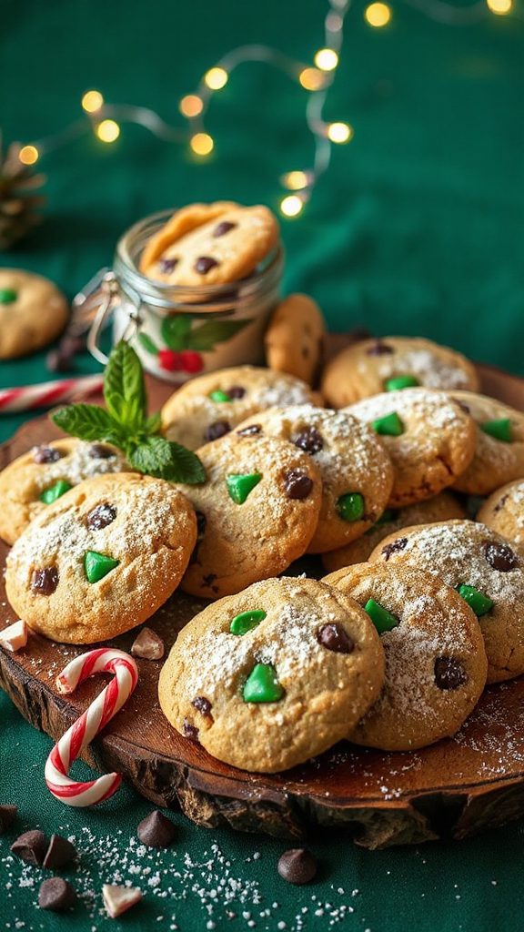 minty chocolate cookie delight
