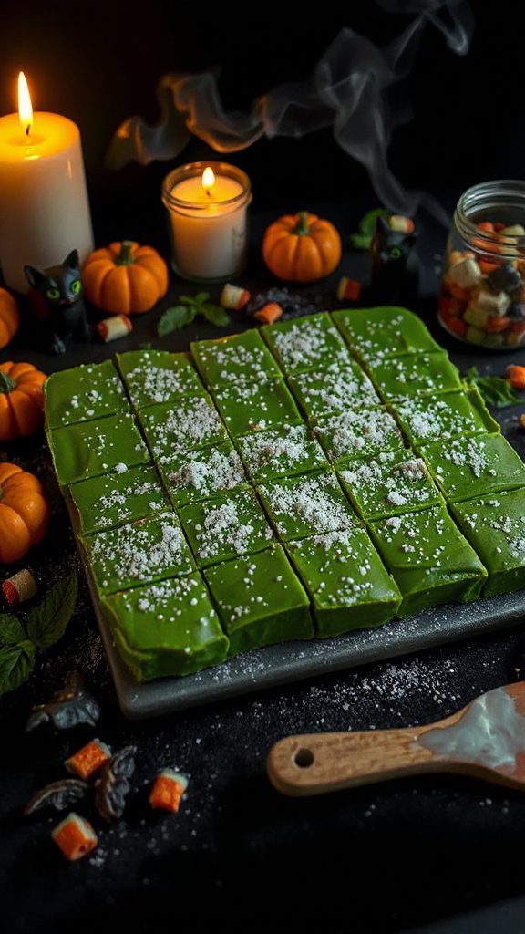 minty halloween fudge delight minty halloween fudge delight