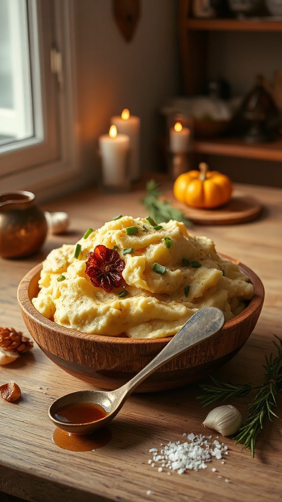 miso infused garlic mashed potatoes miso infused garlic mashed potatoes