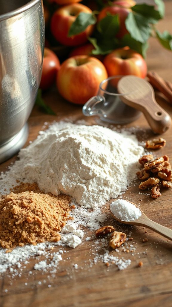 mix dry ingredients thoroughly