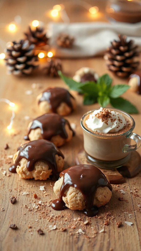 mocha coconut macaroons recipe