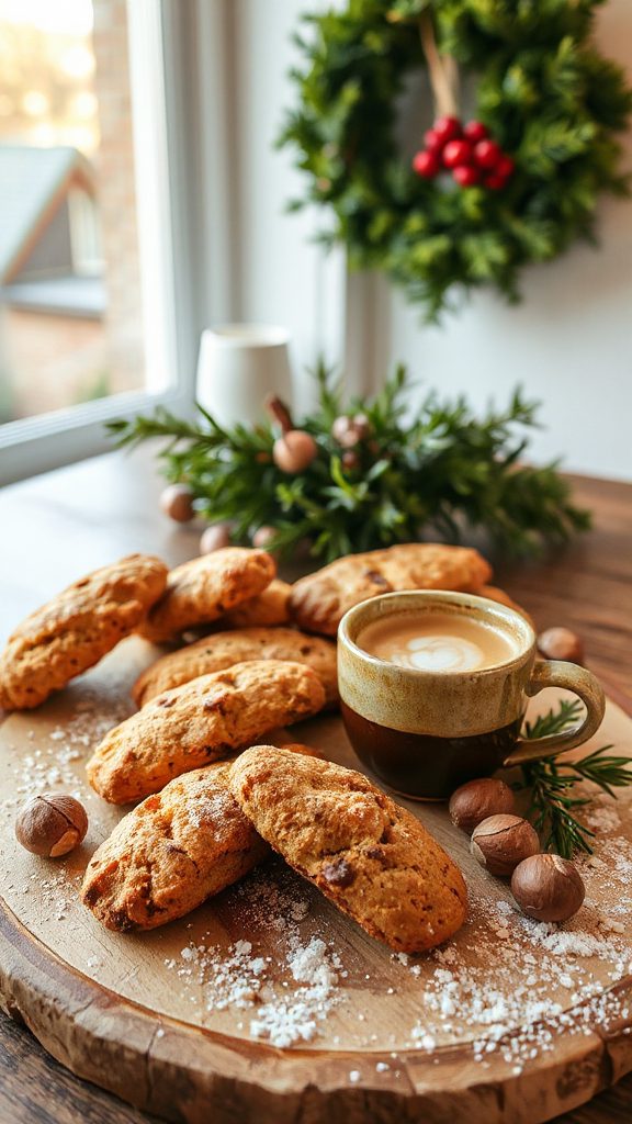 mocha hazelnut biscotti recipe