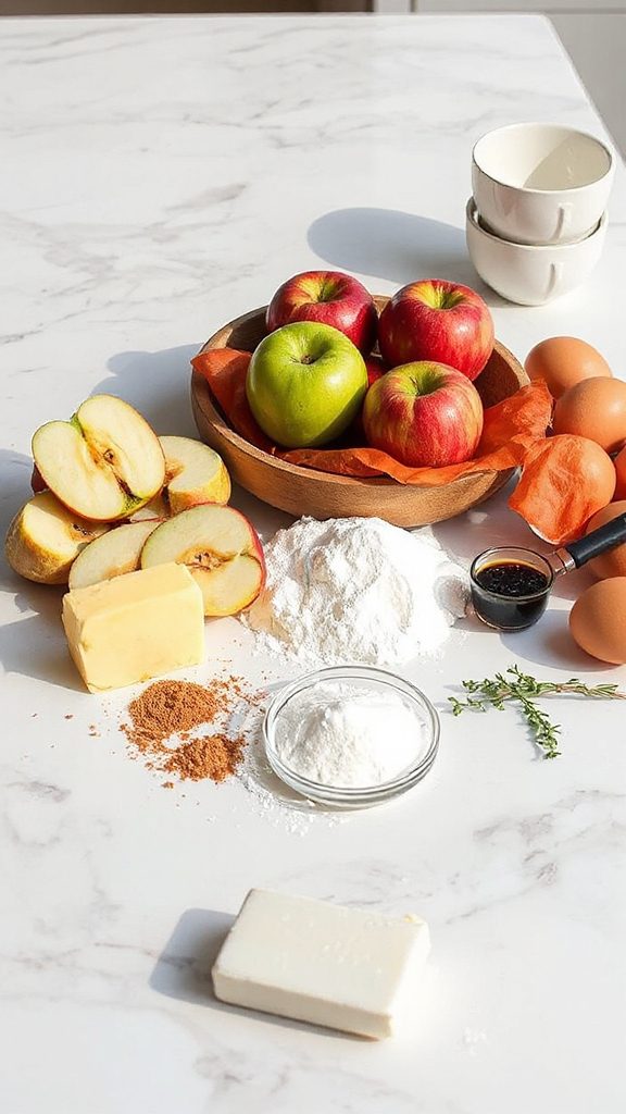 moist apple cake ingredients list