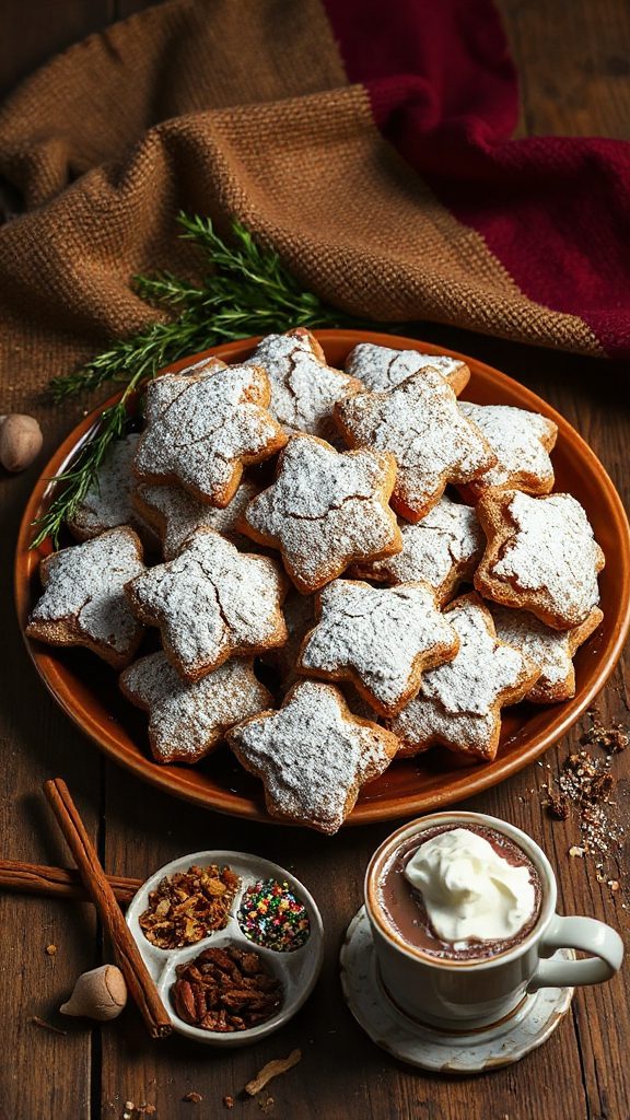 molasses cookies holiday recipe