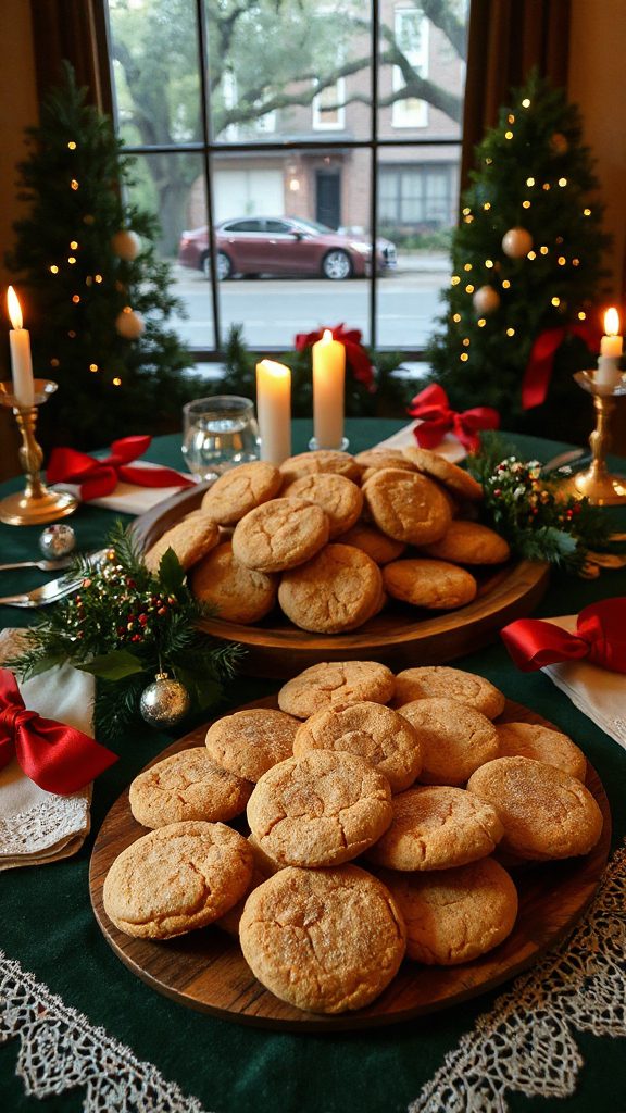 molasses cookies holiday treat