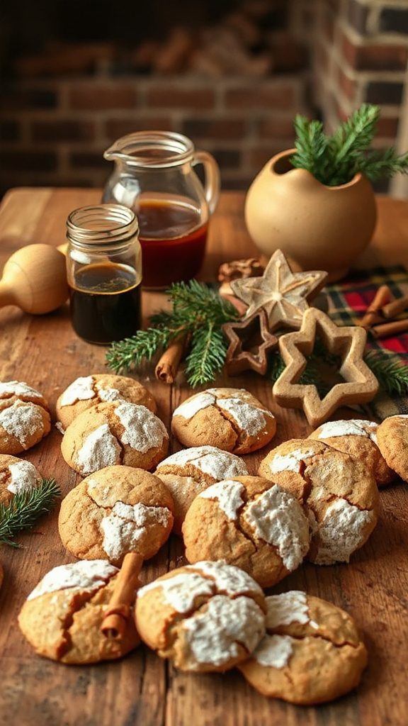 molasses cookies holiday treat