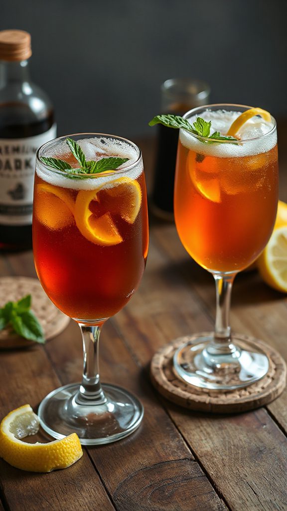 molasses infused gin cocktail molasses infused gin cocktail