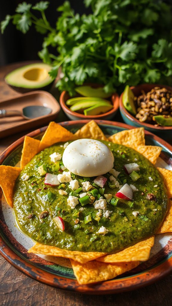 mole verde chilaquiles recipe mole verde chilaquiles recipe