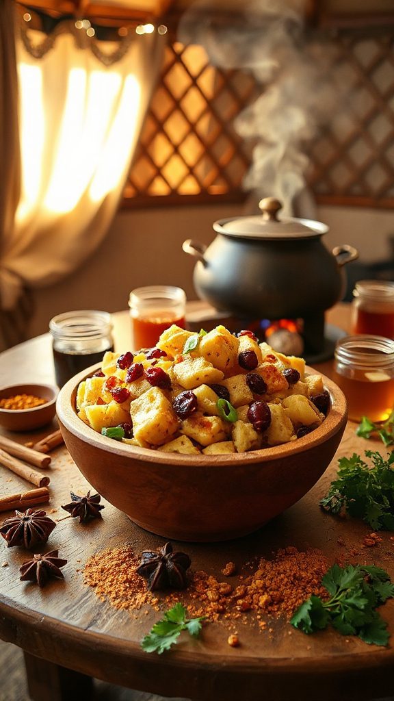 mongolian five spice stuffing recipe