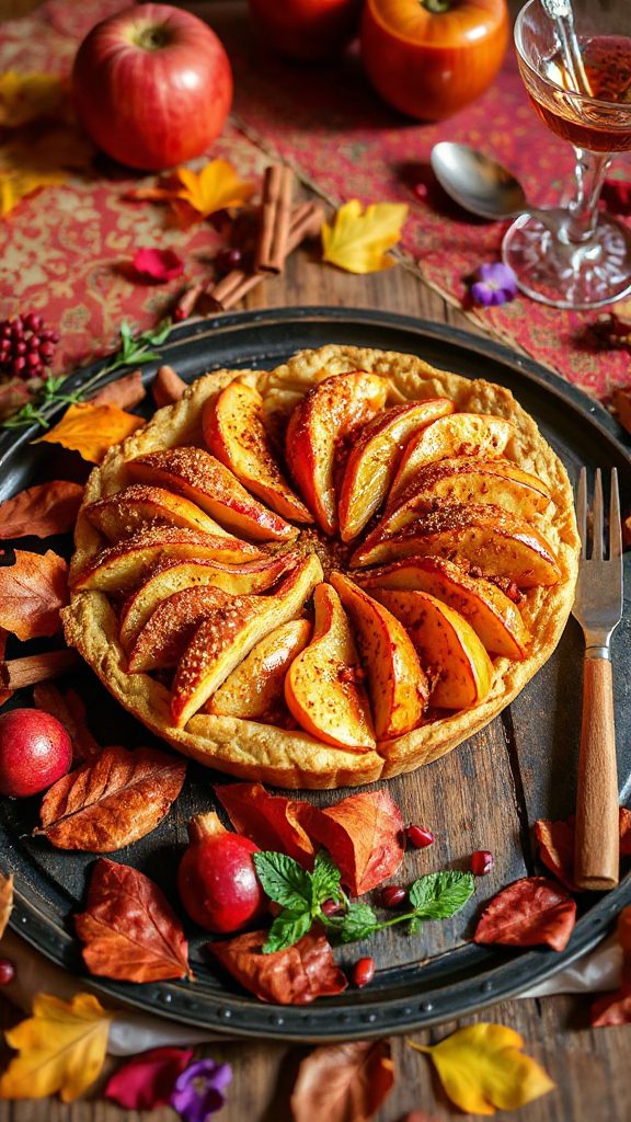 moroccan spiced apple tart moroccan spiced apple tart