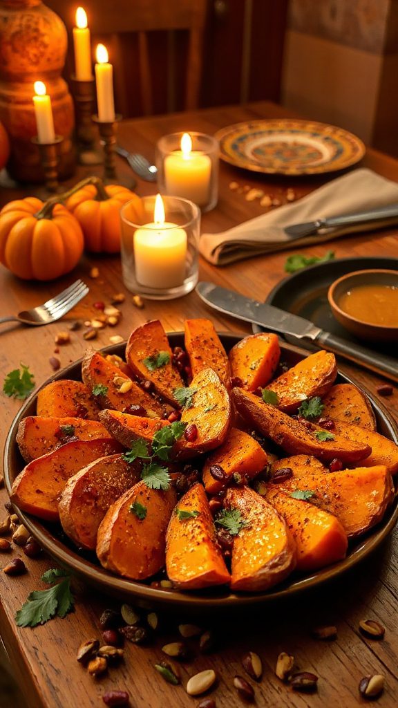 moroccan spiced sweet potatoes recipe moroccan spiced sweet potatoes recipe