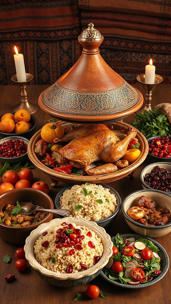 moroccan spiced turkey tagine