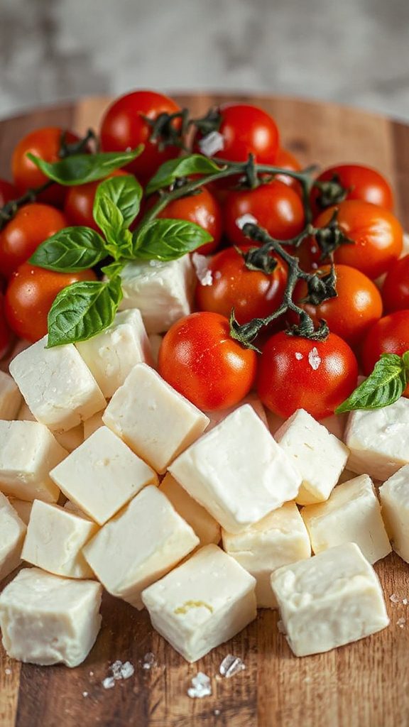 mozzarella cherry tomato salad