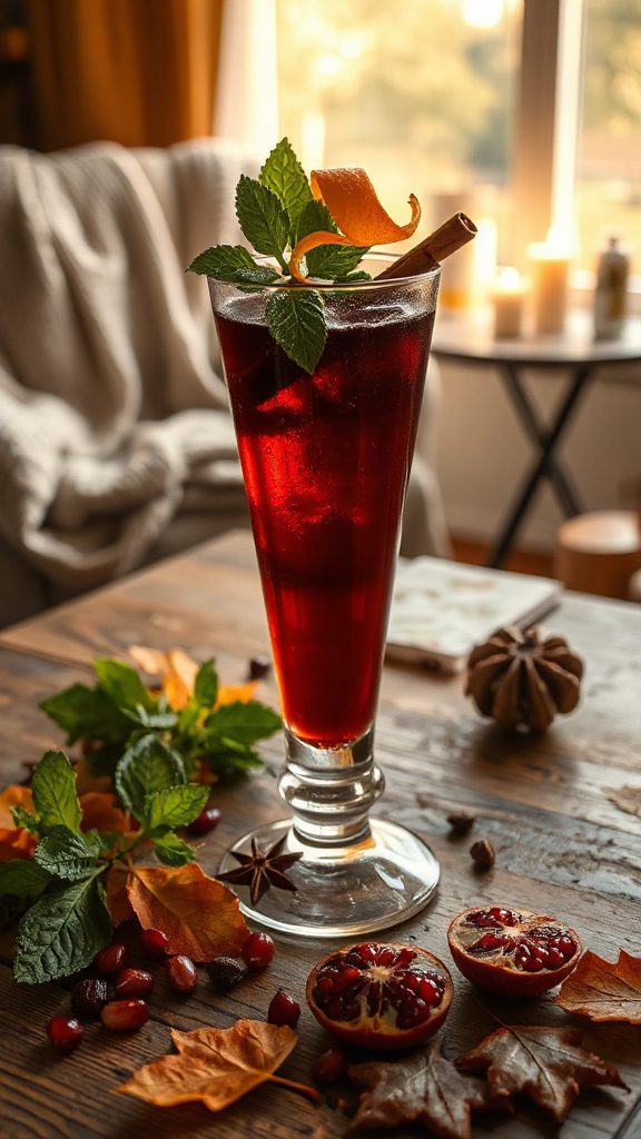 mulled wine cocktail delight