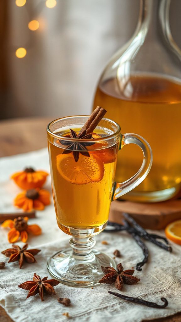 mulled wine with calendula mulled wine with calendula