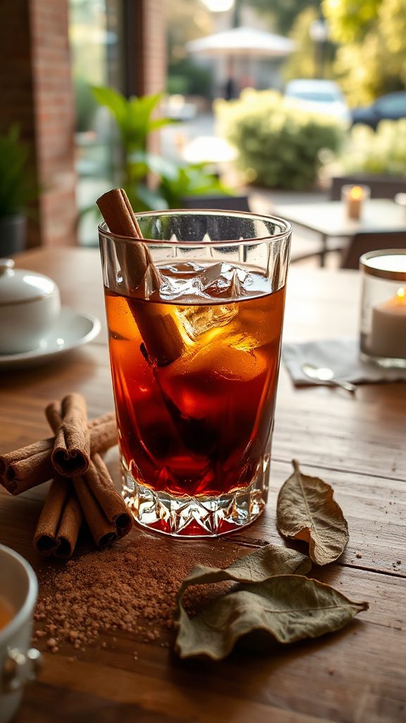 mullein infused chocolate tequila cocktail