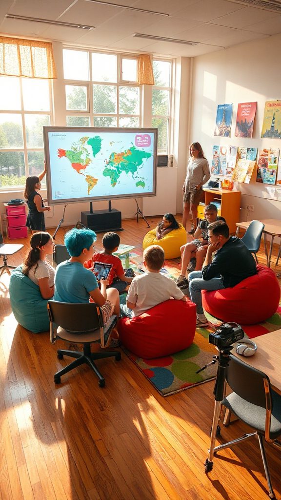 multimedia enriches language learning