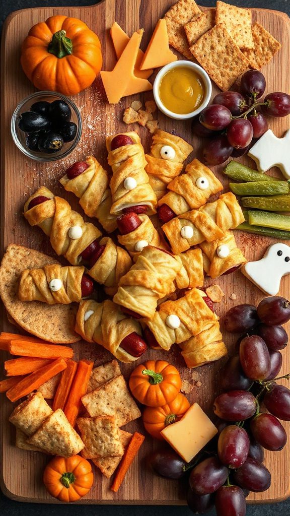 mummy hot dog bites
