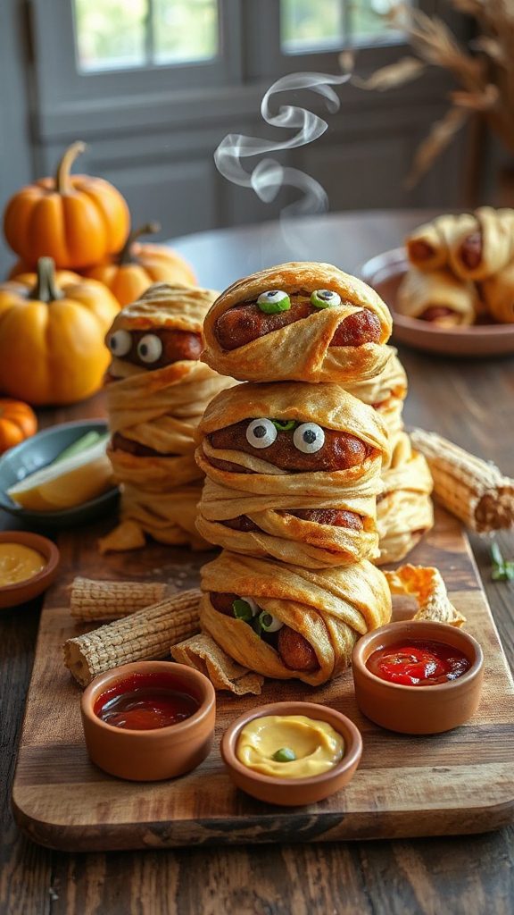 mummy hot dogs recipe