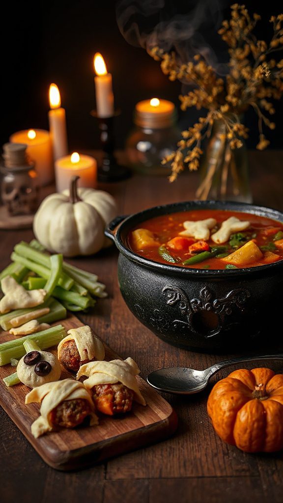 mummy meatball soup recipe