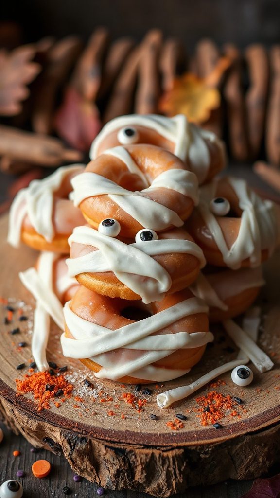 mummy wrapped donuts recipe mummy wrapped donuts recipe
