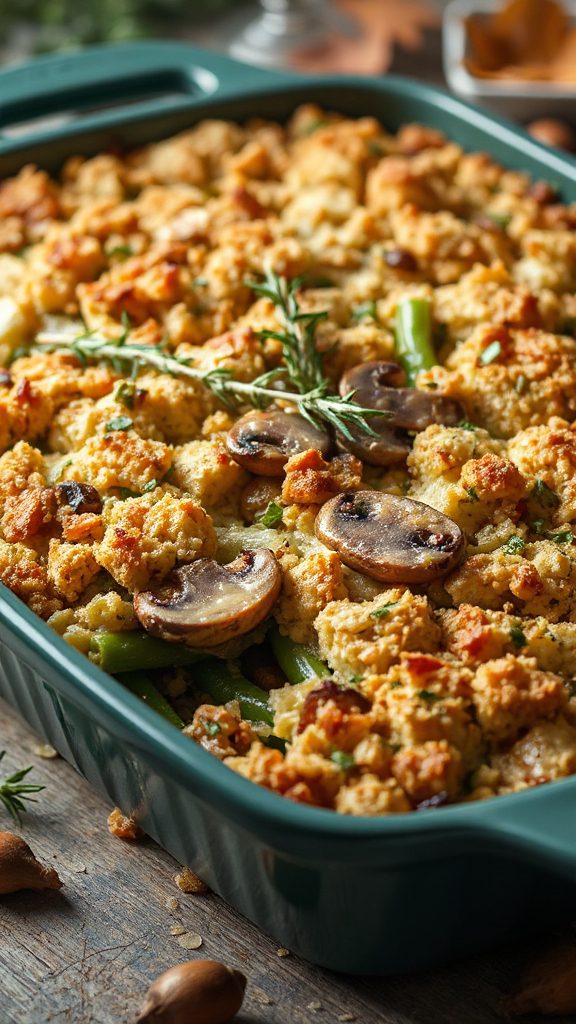 mushroom green bean casserole