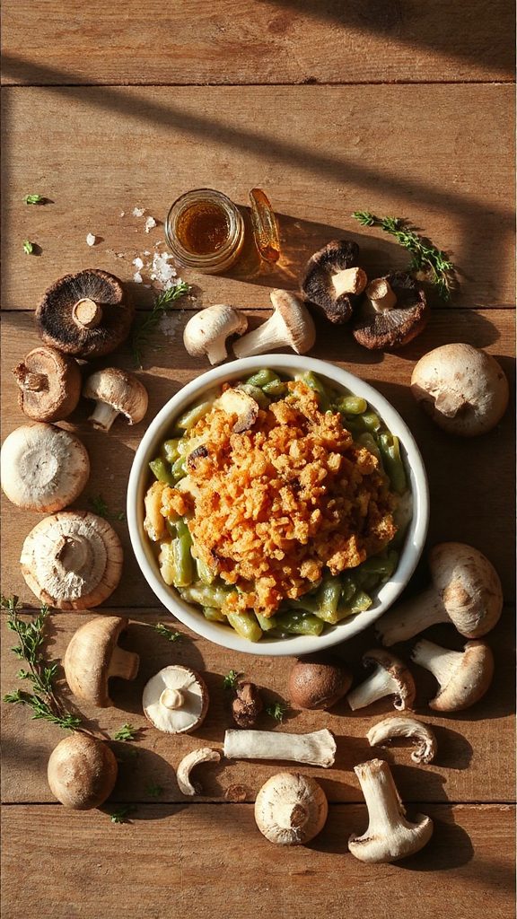 mushroom variety enhances casserole mushroom variety enhances casserole